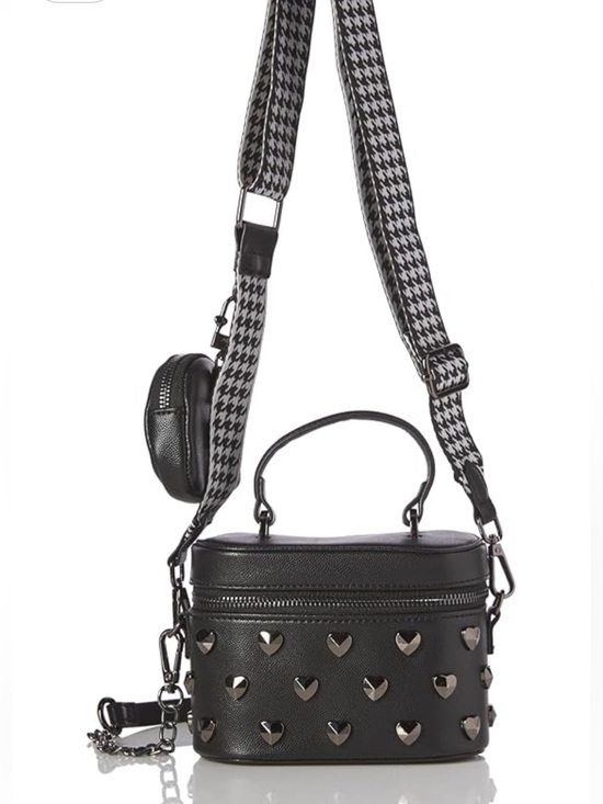Betsey Johnson Handbags - Betsey Johnson XOHALEN Vanity Case stud design & pouch crossbody bag